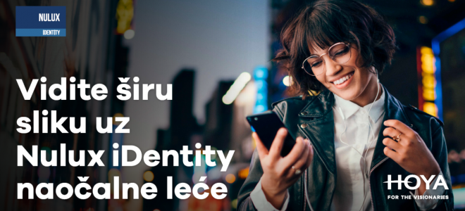 Vidite širu sliku uz Nulux iDentity naočalne leće